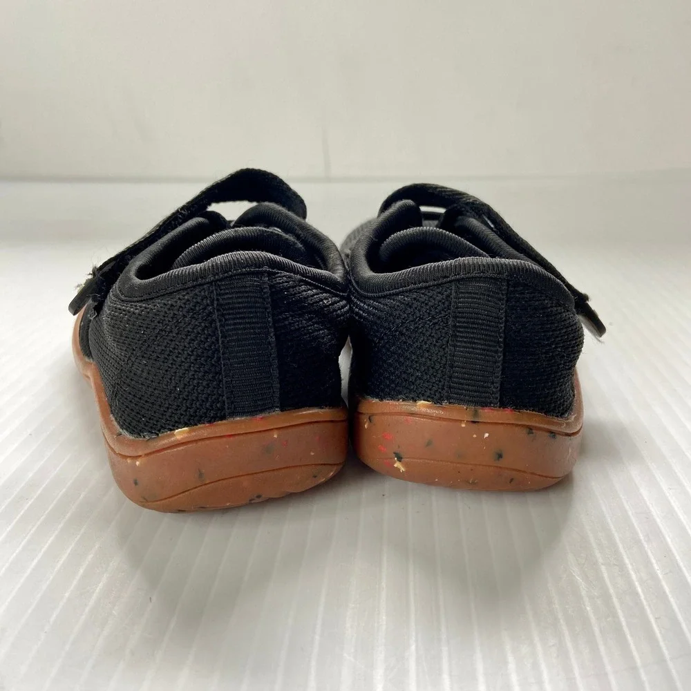 Whitin Toddler Wide Toe Box Barefoot Shoes Black W8K9 Unisex EU 26 US 9 Wide